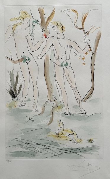 Adam a Eva — detail 3