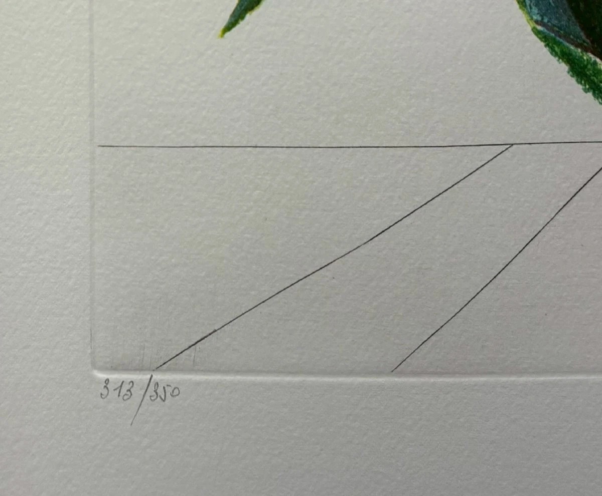 Rty tulipánů (Tulipány a hořící žirafa) — detail 5